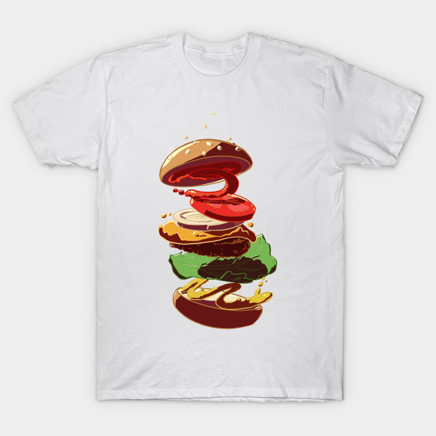 Burger time freeze T-Shirt-TOZ